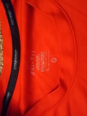 Zoom Women's Long Sleeve Tee in Bright Orange